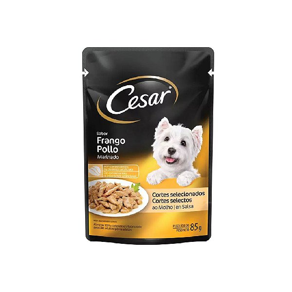 Whiskas Sachê Cesar Adulto Frango 85g