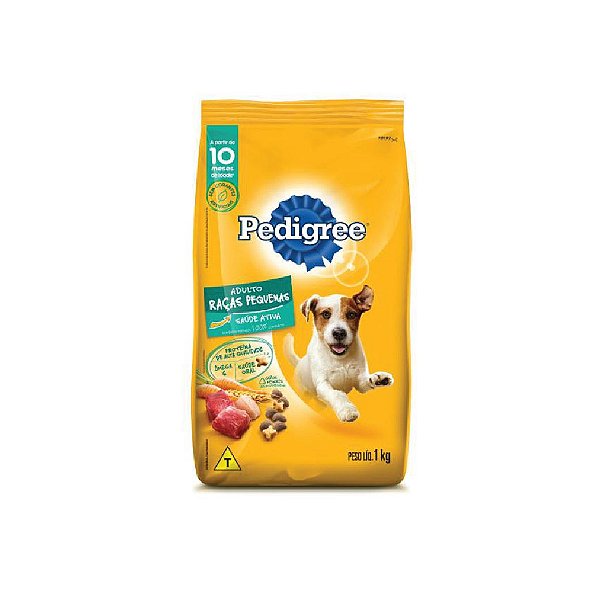 Ração Pedigree 1kg Adulto Raça Pequena