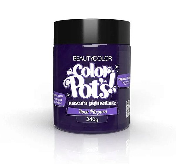 Máscara Pigmentante Roxo Beauty Color 240g