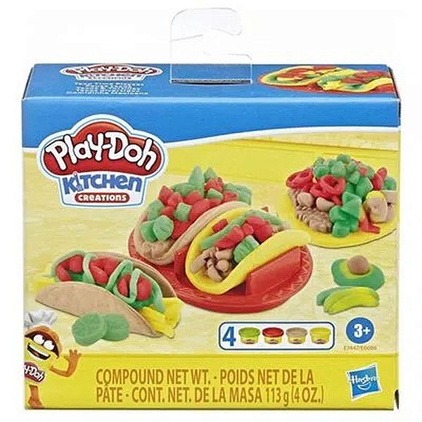 Brinquedo Hasbro Play-Doh Kit Comidas