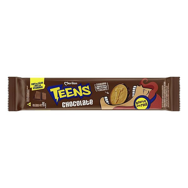 Biscoito Marilan Teens Chocolate 90g