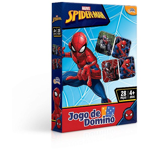 Jogo De Dominó Toyster 8015 Homem Aranha