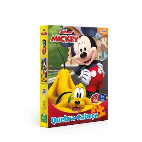 Quebra Cabeça Toyster 30Peças Mickey