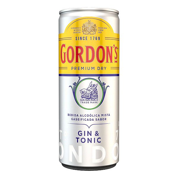 Gin Gordons 269ml Dry Tonics