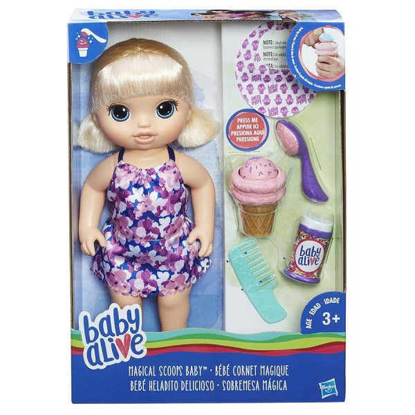 Boneca Hasbro C1090 Baby Alive Sobre Mag