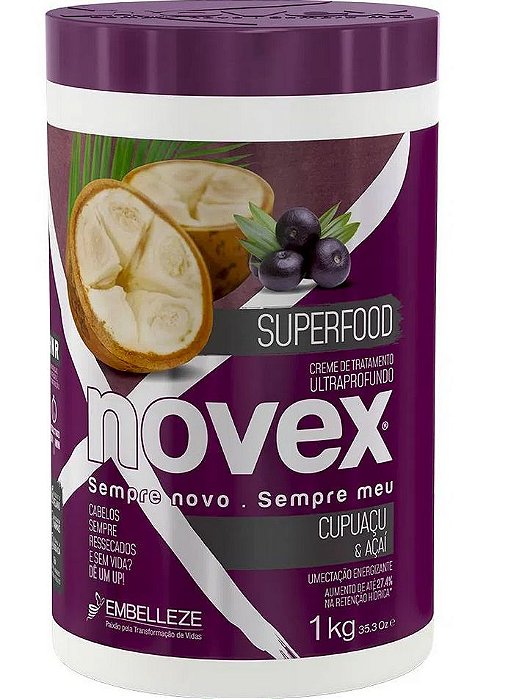 Creme De Tratamento Novex 1Kg Superfood Cupuacu