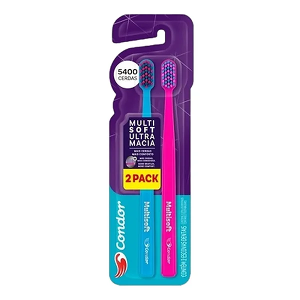 Escova dental Condor Multisoft Leve 2 Pague 1