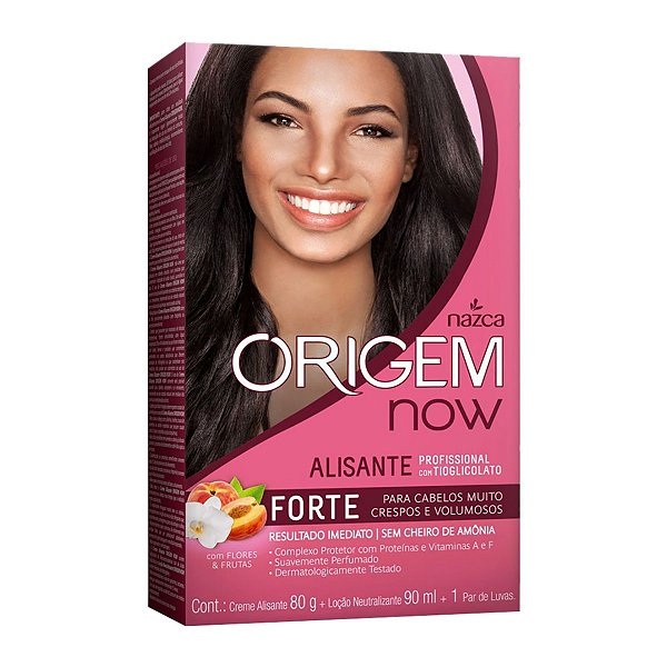 Creme Alisante Origem Now  Flores & Frutas 170g