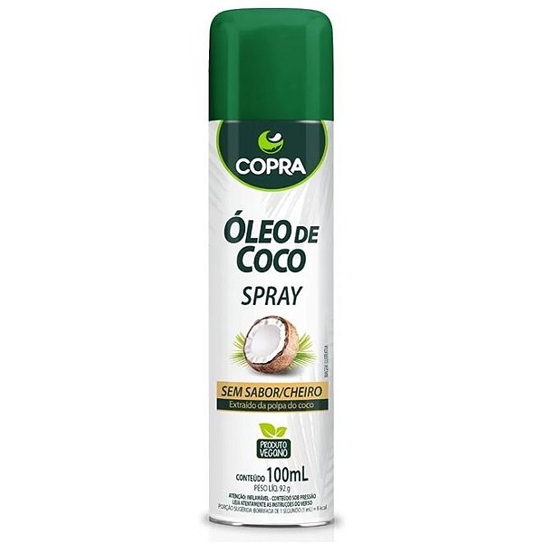 Óleo De Coco Copra 100ml Sem Sabor Spray