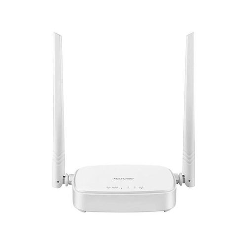 Roteador Wireless Multilaser 300Mbps C/2 Antenas de 5 dBi  RE160V Branco