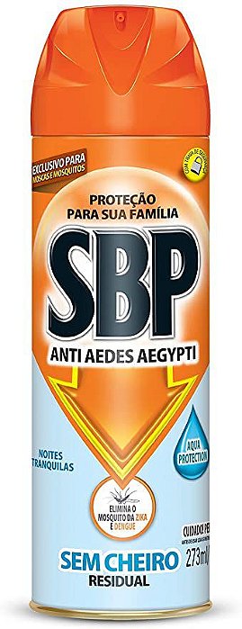 Inset SBP 273ml Aero Anti Aedes Aegypti Sem Cheiro