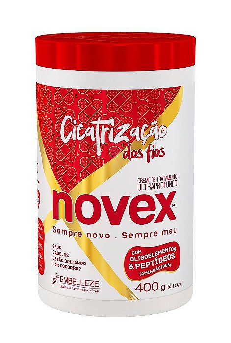 Creme Tratamento Novex 400g Cicatrização Dos Fios