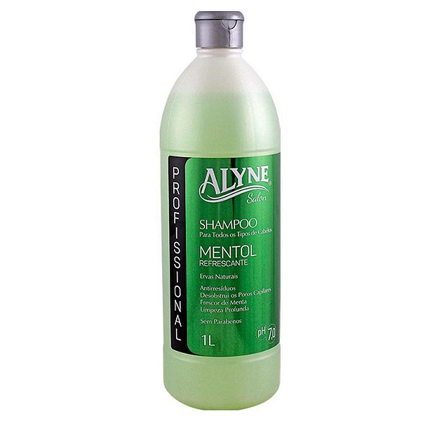 Shampoo Alyne 1L Mentol