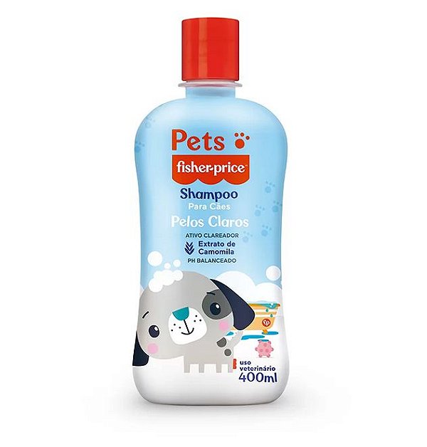 Shampoo Fisher Price Pets Pelos  Brancos 400ml