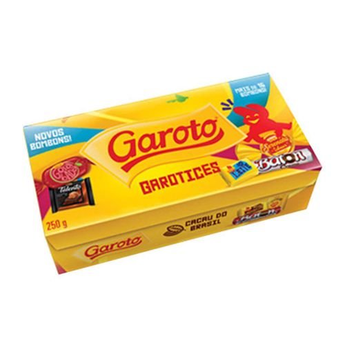 Caixa Bombom Garoto Sortidos 250g