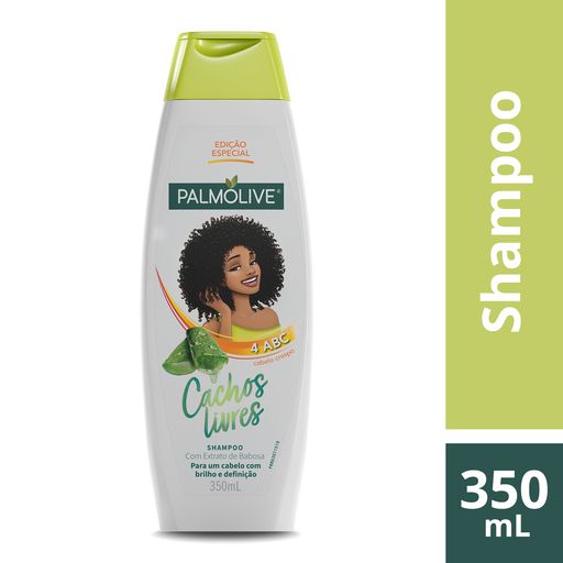 Shampoo Palmolive 350ml Cachos Livres Babosa Crespo