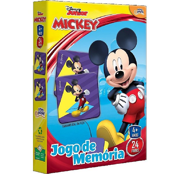 Jogo De Memória Toyster Mickey