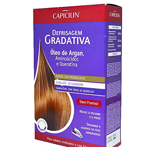 Kit Defrisante Gradativa Capicilin Óleo