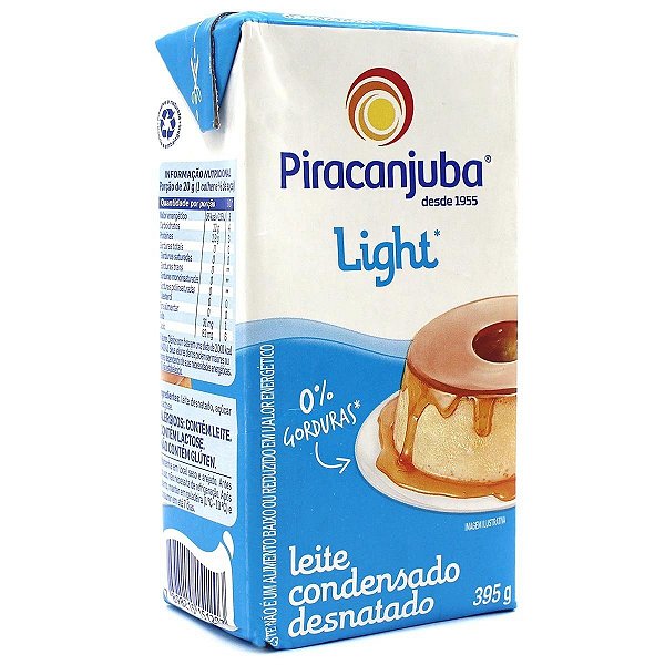 Leite Condensado Pirancajuba Light 395g