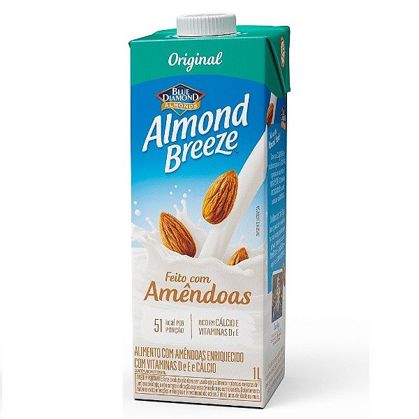Bebida Amêndoas Breeze Almond 1L Original