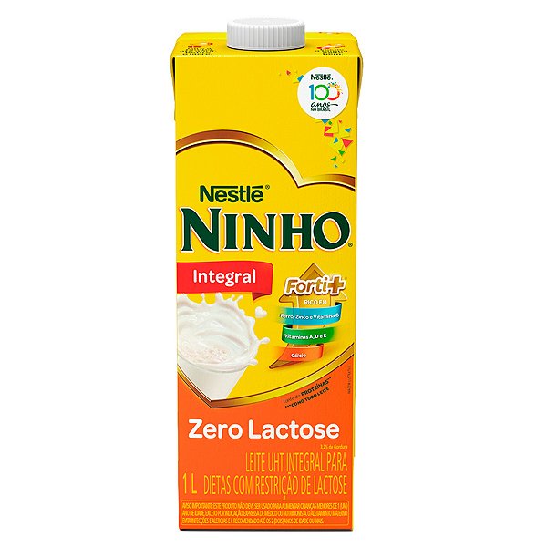 Leite Uht Nestlé 1L Ninho Zero Lactose