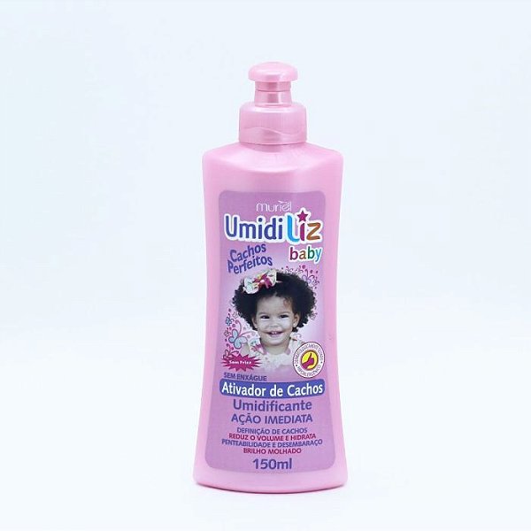 Ativador De Cachos Muriel 150ml Umidiliz Baby Sem Enxague