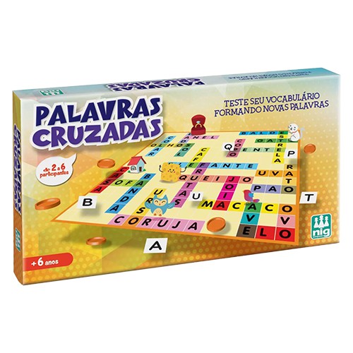 JOGO PALAVRAS CRUZADAS - CARLU - 1047