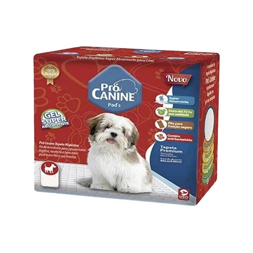 Tapete Higiênico Pró Canine Gel Com 30