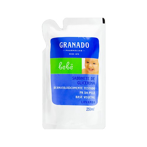 Sabonete Líquido Granado Refil Bebê Glicerina 250ml