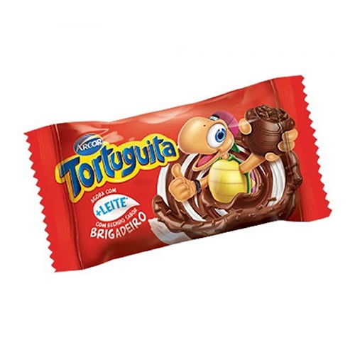 Chocolate Arcor Tortuguita Recheio De Brigadeiro 15,5G