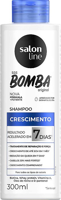 Shampoo Salon Line SOS Bomba Vitaminas 300mL
