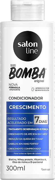 Condicionador Salon Line SOS Bomba Vitamina 300mL