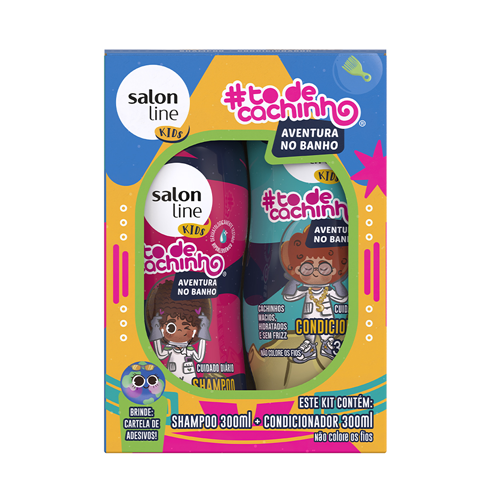 Kit Shampoo + Condicionador Aventura Kids Salon Line