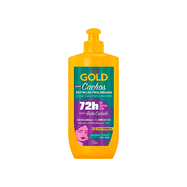 CREME DE PENTEAR NIELY GOLD CACHOS 250G