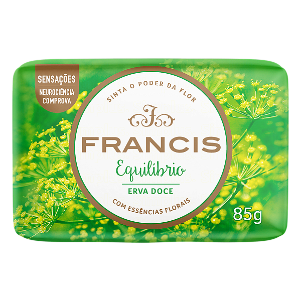 SABONETE FRANCIS 85G SUAVE