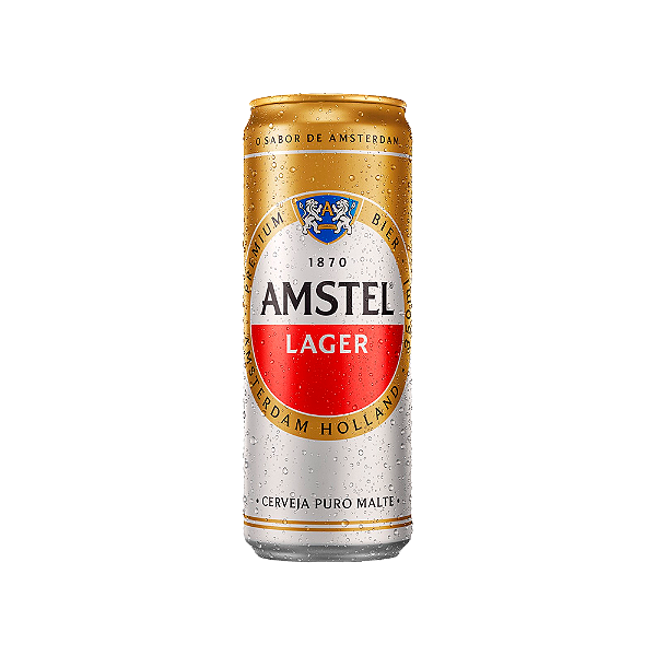 CERVEJA AMSTEL LATA 350ML