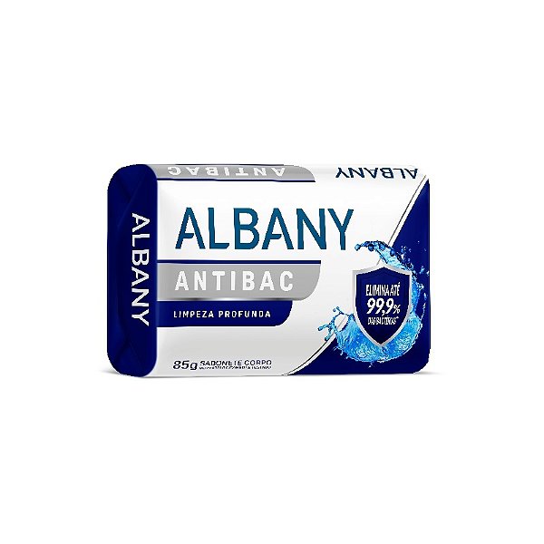 Sabonete Albany antibacteriano limpeza profunda 85g