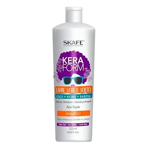 Condicionador Keraform Livre Leve Solto 500ml