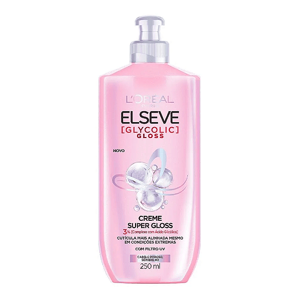 Creme de Pentear Elseve Glicolic Gloss 250ml