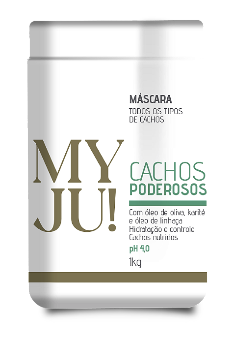Creme de tratamento MY JU Cachos poderosos 1kg