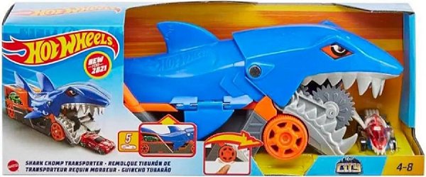 Pista Mattel Hot Wheels Tubarão GVG36