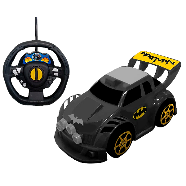 Carro Candide de Controle Remoto Batman 3 Funções Smart Driver