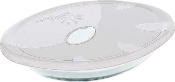 Assadeira Oval Nadir com tampa plástica 2,5L