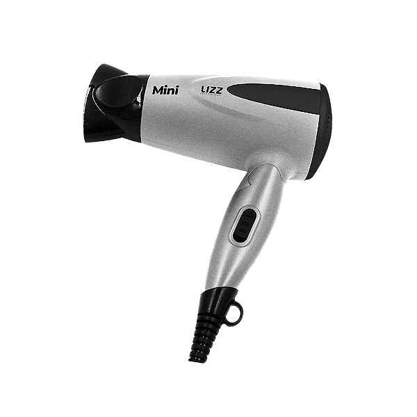 Mini Secador Lizz Bivolt Prata
