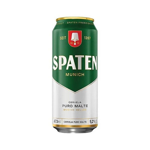 Cerveja Spaten Puro Malte Lata 473ml