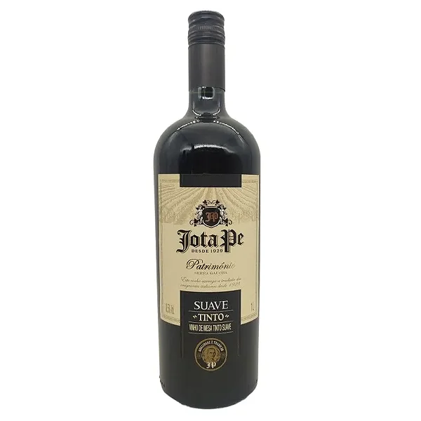 Vinho Jota pe Tinto Suave 1L
