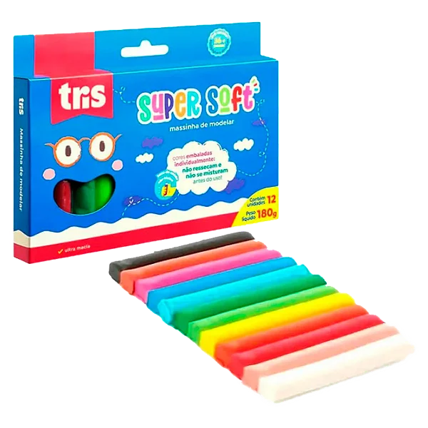 Massa De Modelar Tris 180g