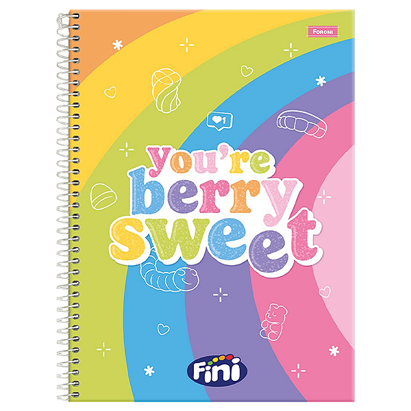 CADERNO TILIBRA FINI 10M 160FLS