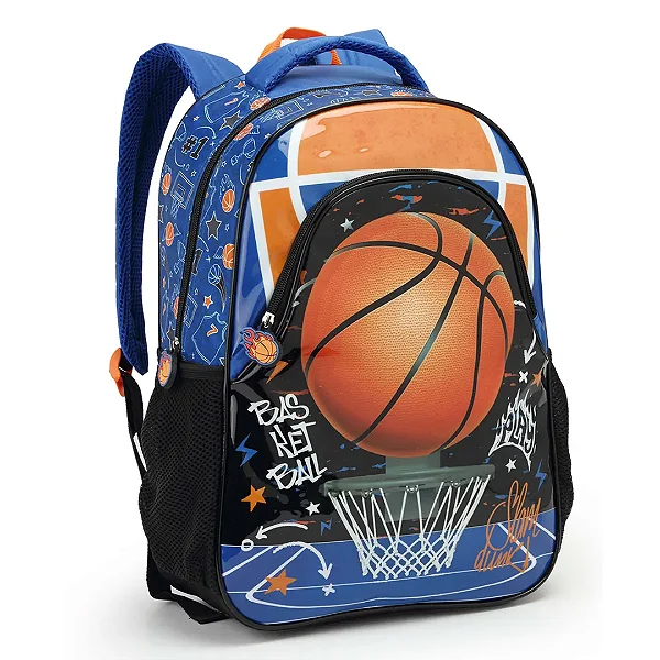 Mochila Infantil Basquete Seanite MI42139