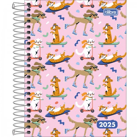 Agenda Espiral Feminina Tilibra